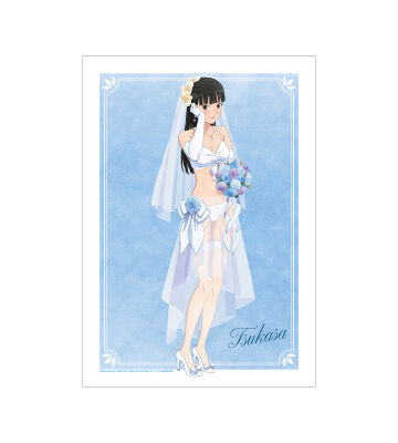 描き下ろし 絢辻󠄀 詞 ウェディング水着ver. A3マット加工ポスター