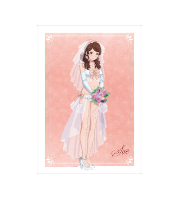 描き下ろし 中多紗江 ウェディング水着ver. A3マット加工ポスター