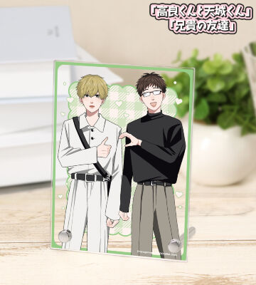 はなげのまい先生 描き下ろし 山崎聡&香取康介 プリントシール風ver. A6アクリルパネル