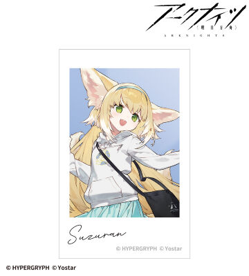 スズラン ショッピングver. インスタントカメラ風イラストカード