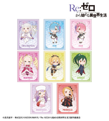 Re:ゼロ 3期放送記念アニメイトフェア アクスタ＋特典ブロマイドセット Re:ゼロ 3期放送記念アニメイトフェア アクスタ＋特典ブロマイド