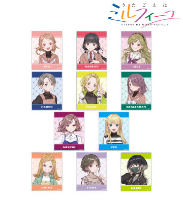 トレーディングアクリルカード