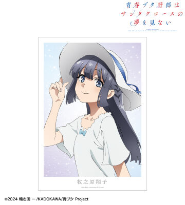 青春ブタ野郎はサンタクロースの夢を見ない - 赤城郁実 A3マット