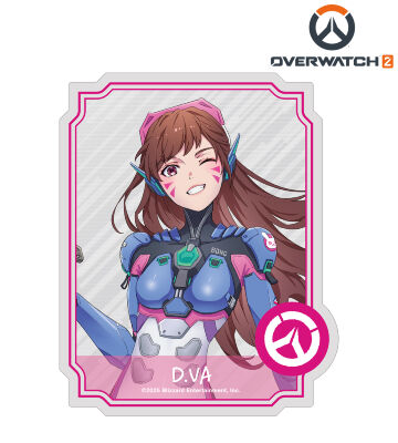 メレさんイラスト D.Va ダイカットステッカー