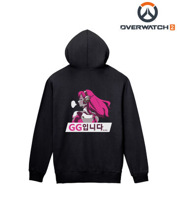D.Va バックプリントジップパーカー