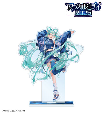初音ミク マジカルミライ 2025 Art by 二色こぺ BIGアクリルスタンド