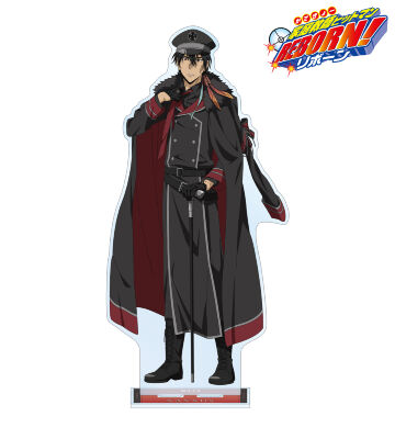 描き下ろし XANXUS（10年後） ブラックミリタリーver. 特大アクリルスタンド