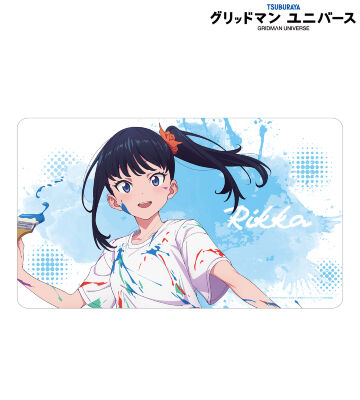 描き下ろし 宝多六花 ペインタースタイルver. マルチデスクマット