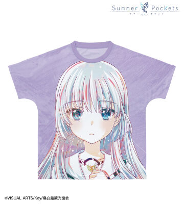 Tシャツ　由崎司 Ani-Art aqua label フルグラフィックTシャツ ver.B ホワイト×ピンク ユニセックスLサイズ 「トニカクカワイイ」 TVアニメ『トニカクカワイイ』 - 由崎 司 Ani-Art aqua label