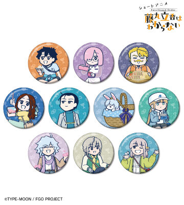 FGO 藤丸立香はわからない ロフト　花見缶バッジセット　マーリン 藤丸立香はわからない』 POP UP STORE in ロフト | AMNIBUS