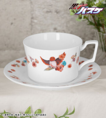 ノリタケコラボ 火神大我 フラワーバードデザイン カップ&ソーサー