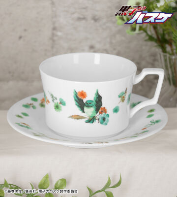 ノリタケコラボ 緑間真太郎 フラワーバードデザイン カップ&ソーサー