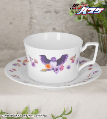ノリタケコラボ 紫原敦 フラワーバードデザイン カップ&ソーサー