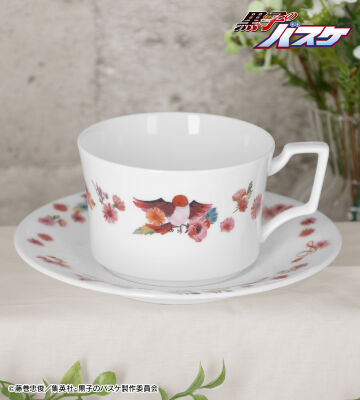 ノリタケコラボ 赤司征十郎 フラワーバードデザイン カップ&ソーサー