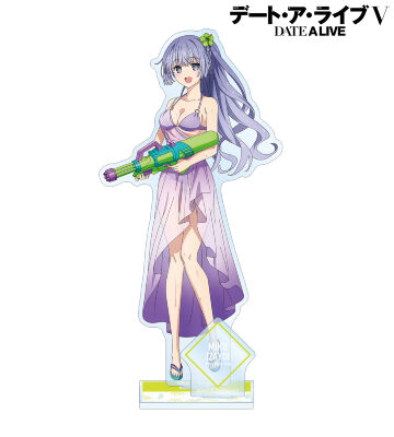 デート・ア・ライブV 茶屋町フェス ガラポンくじ 缶バッジ 崇宮澪 アニメ「デート・ア・ライブV」 - 描き下ろし 崇宮澪 踊り子ver
