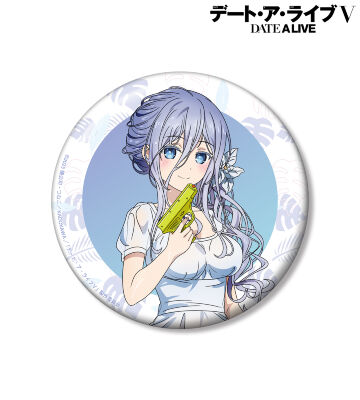 デート・ア・ライブV 茶屋町フェス ガラポンくじ 缶バッジ 崇宮澪 アニメ「デート・ア・ライブV」 - 描き下ろし 崇宮澪 デート・ア