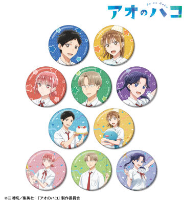 描き下ろし トレーディンググリッター缶バッジ ＜千夏 バースデーver.＞