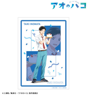 描き下ろし 猪股大喜 A3マット加工ポスター ＜千夏 バースデーver.＞