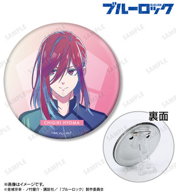 描き下ろし 千切 豹馬 試合前の準備中ver. Ani-Art clear label 3WAY缶バッジ