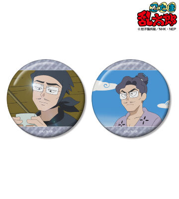 忍たま乱太郎 - 善法寺伊作 場面写缶バッジ2個セット | AMNIBUS