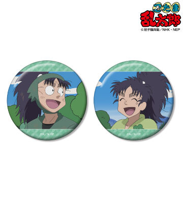忍たま乱太郎 - 食満留三郎 場面写缶バッジ2個セット | AMNIBUS