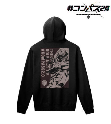 13(サーティーン) バックプリントパーカー