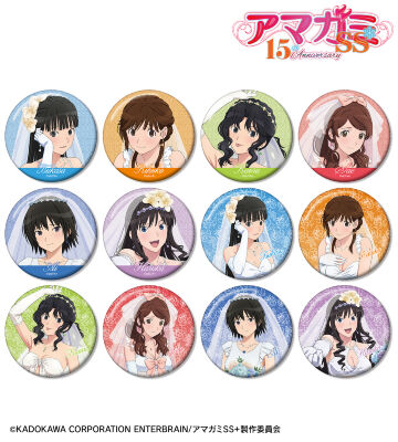 アマガミSS　アクリルスタンド　ウェディング水着Ver.特大全６種　オマケ付き