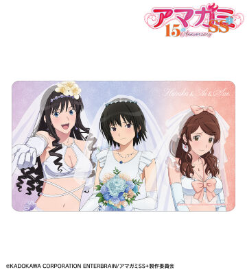 新品　アマガミSS+　森島はるか　ウェディング水着Ver.ほぼ等身大タペストリー アマガミSS＋plus - 描き下ろし 森島はるか ウェディング水着ver