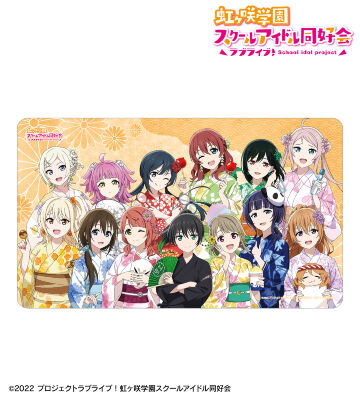 描き下ろし 集合 縁日ver. マルチデスクマット