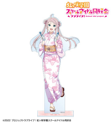 描き下ろし 鐘 嵐珠 縁日ver. 特大アクリルスタンド