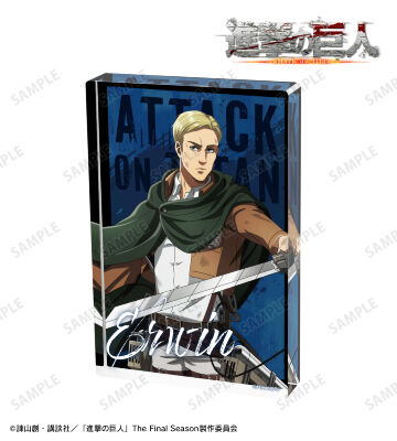 描き下ろし エルヴィン 戦いの後でver. アクリルブロック