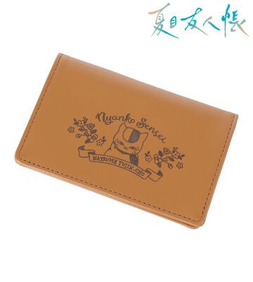 ニャンコ先生 レザーカードケース