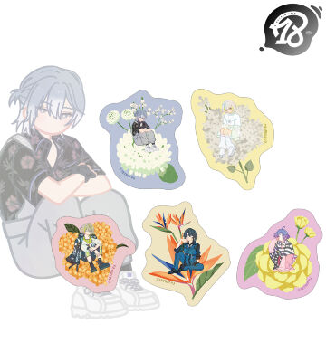 L4mps Botania フレークシール