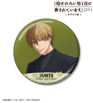 描き下ろし 東谷准太 スーツver. メタリック缶バッジ