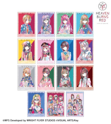 ヘブンバーンズレッド - 第30G部隊ビジュアル プレイマット