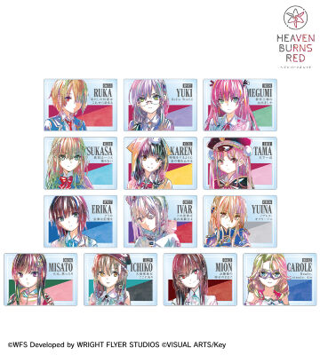 ヘブンバーンズレッド　キャラファイングラフ　第31E部隊* ヘブンバーンズレッド - 第31E部隊 キャラファイングラフ