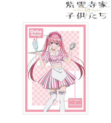 描き下ろし 紫雲寺謳華 アメリカンダイナーver. A3マット加工ポスター