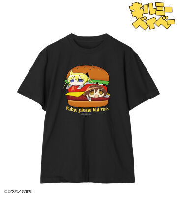 キルミーベイベー アニまるっ カヅホ先生描き下ろしTシャツリニューアル イエロー キルミーベイベー - やすな&ソーニャ Tシャツ ver.D/ユニ