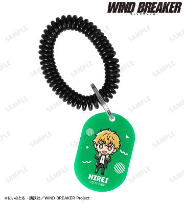 楡井 秋彦 ちびキャラ ロッカーキー風アクリルキーホルダー