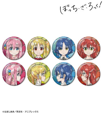 トレーディング Aure Glass グリッター缶バッジ