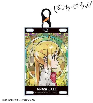 伊地知虹夏 Aure Glass カラビナ付きカード型アクリルキーホルダー