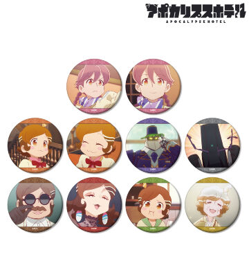 トレーディング場面写マット缶バッジ