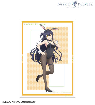 描き下ろし 久島鴎 バニーガールver. A3マット加工ポスター