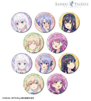 空門蒼　缶バッジ　当たり TVアニメ『Summer Pockets』 - 空門蒼 缶バッジ3個セット