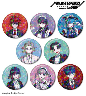 描き下ろし メイド&執事ver. トレーディングホログラム缶バッジ