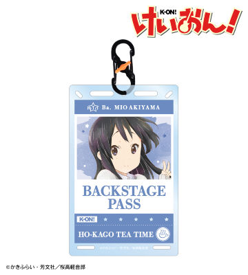 けいおん！ - 中野 梓 Ani-Art aqua label 100mm缶バッジ ver.A