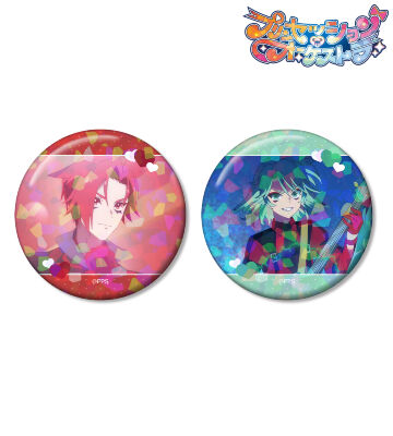 カリスト&ギータ 場面写ホログラム缶バッジ2個セット