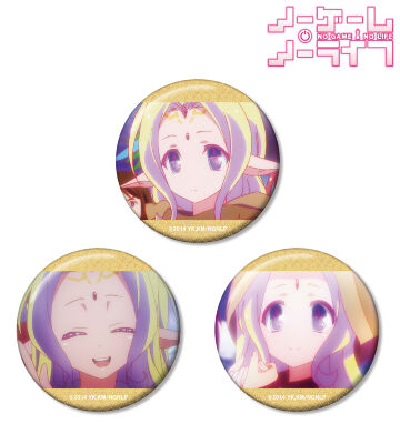 フィール・ニルヴァレン 場面写グリッター缶バッジ3個セット