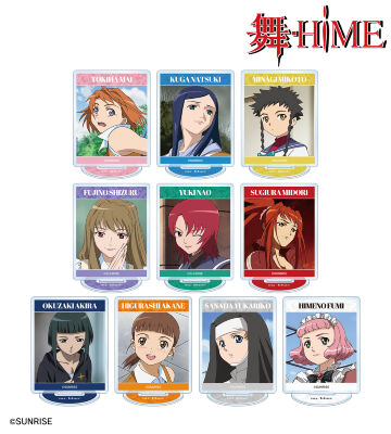 舞-HiME くじぽっぷ 場面写クリアカード 10枚 舞-HiME] 『舞-HiME』オンラインくじ 「くじぽっぷ！」にて