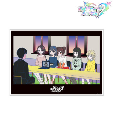ネガティヴハッピィ A3マット加工ポスター ver.A